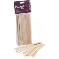 Cheap Waxes Hive options disposable wooden wax sticks tongue mini spatulas