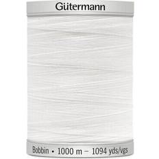 Gutermann Broderiundertråd 1000m vit