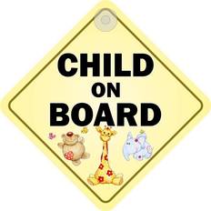 Sun Shade Suction Cups Castle Suction Cup Diamond Window Sign Child on board- PROMOTIONS- DH70