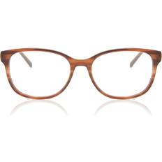 Prescription glasses SmartBuy Collection Square Full Rim Plastic Prescription Online Brown Size Free Lenses Blue Light Block Available Brown