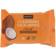 Alkoholfri - Wipes Rengöringskrämer & Rengöringsgels Sence Facial Cleansing Wipes, Coconut 20