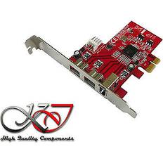 Aucune PCIe-portar Firewire 400 + Firewire 800