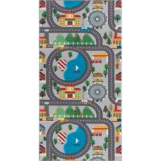 KM Home Children's Carpet Play Road 80x150cm
