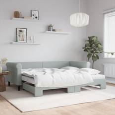 vidaXL Daybed Light Grey Sofa