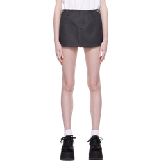 Marc Jacobs The Pushlock Mini Skirt - Grey