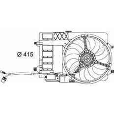 Refrigeraciones Líquidas para CPU Mahle ORIGINAL CFF 29 000S Ventilador de Radiador 398 12 Mini: Hatchback