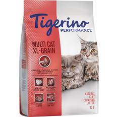 Tigerino Performance Multi Cat XL Grain arena aglomerante olor a talco