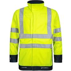 LYNGSØE Arbejdsjakker LYNGSØE Lyngsøe softshelljakke, Hi-vis Gul/marineblå