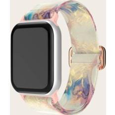 Shein Adjustable Buckle Nylon Printed Watch Band 38mm 40mm 41mm 42mm 44mm 45mm 49mm