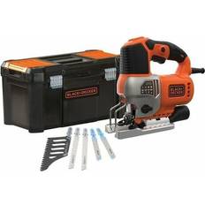 Puzzle Black & Decker BES610KA5 Seghetto Alternativo con Valigetta e 5 Lame