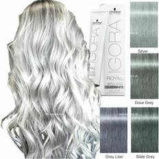 Silver Permanent Hair Dyes Schwarzkopf igora royal absolutes silver white dove tube 60ml
