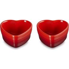 Auflaufformen Le Creuset Stoneware Cerise Heart CERISE Ramekin