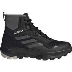 Reflectors - Women Hiking Shoes adidas Terrex Mid Rain.Rdy W - Core Black/Grey Five/Grey One