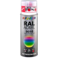 Dupli-Color RAL 9010 Lakmaling Hvid 0.4L