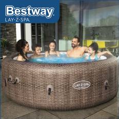 Jacuzzis Bestway Aufblasbarer Whirlpool LAY-Z-SPA St. Moritz AirJet