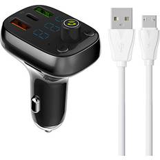 FM-sender Ldnio Transmitter FM LDNIO C704Q 2USB, USB-C