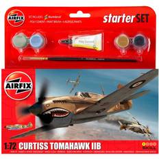 Modeller & byggesett Airfix Curtiss Tomahawk IIB, 1:72 hanging gift set