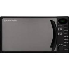 Black - Small size Microwave Ovens Russell Hobbs RHM1714B Black