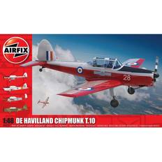 Scale Models & Model Kits Airfix De Havilland Chipmunk T.10 1:48 Royal Military Aviation Plastic Model Kit A04105,Unpainted