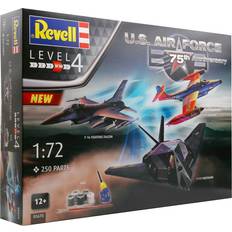 Revell Us Air Force 75th Anniversary Modelfly Komplet Sæt Byggesæt Fly Modelbyggesæt