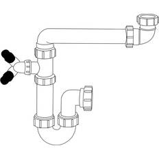 Kitchen Sinks Caple Single Bowl Universal Kitchen Sink Kit