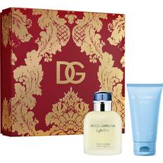 Dolce & Gabbana Herre Gaveæsker Dolce & Gabbana Christmas 2023 Light Blue Pour Homme