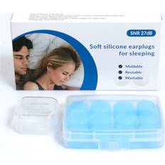 Super Sover Soft Silicone Earplugs for Sleeping 12-pack