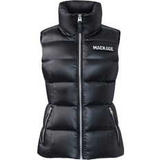 Polyamide - Women Vests Mackage Chaya Down Vest - Black