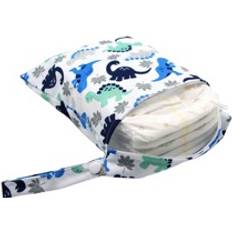 Cartoon Dinosaur Print Diaper Bag