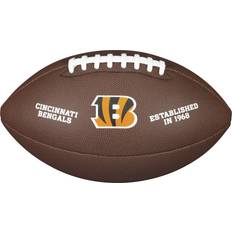 Wilson NFL Team Logo Composite Football Cincinnati Bengals Brown