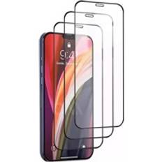 Shein 3pcs 30D Full Cover Protector Compatible With Apple iPhone 15/15Plus/15Pro/15Promax