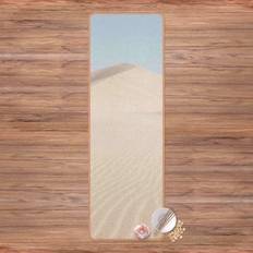 Beige Equipo de Yoga Tapis de yoga Colline de sable