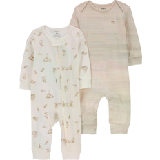 Carter's Baby L/S Jumpsuits 2-pack - Multi (1P603410)