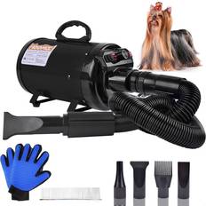 dryer, high velocity dog hair dryer blow 3.2hp pet grooming