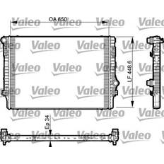 Intercoolers Valeo 735548 Motorkhler volkswagen 2.0