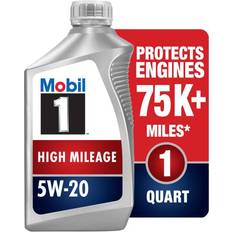 Car Care & Vehicle Accessories Mobil 1 Quart High Mileage 5W-20 Full Motor Oil