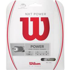 Cuerdas de bádminton Wilson NXT Power 17 Tennis String Set 12.2 m Unica