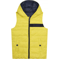 HUGO BOSS Boy's Reversible Gilet Vest - Lime (605635-616)