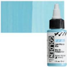 Golden Pinturas acrílicas Golden High Flow Acrylics Light Phthalo Blue, 1 oz bottle