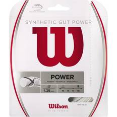 Wilson Synthetic Gut Power 17 Tennis String Set 17G