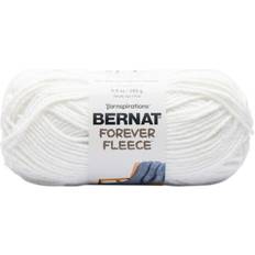 Yarn & Needlework Supplies Bernat forever fleece yarn-white noise