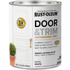 Paint Rust-Oleum 369384 door & trim advanced dry satin White