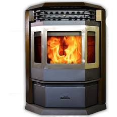 Best Wood Stoves COMFORTBILT Comfortbilt HP22-N SS Pellet Stove Brown