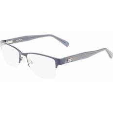 Ferragamo Cadres optiques Sf2222 col. 401 Hommes CarrÃ Bleu