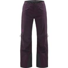 Paars - Skiën Broeken Haglöfs Line Insulated Pant W - Acai Berry