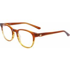 DR2035 811 Brown Size Frame Only Blue Light Block Available Transparent Gradient Butterscotch Brown