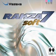 Yasaka Bordtennisgummin Yasaka Rakza 7 Soft 2mm - Red
