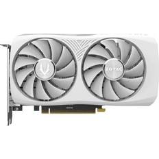 Zotac Nvidia GeForce Grafikkort Zotac GeForce RTX 4060 8GB Twin Edge OC White Edition ZT-D40600Q-10M