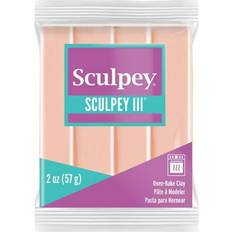 Pink Polymer Clay Polyform Sculpey III Oven-Bake Clay 2oz-Peach