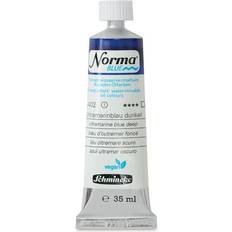 Blue Oil Paint Schmincke Norma Blue Water Mixable Oil Paint Ultramarine Blue Deep 35ml